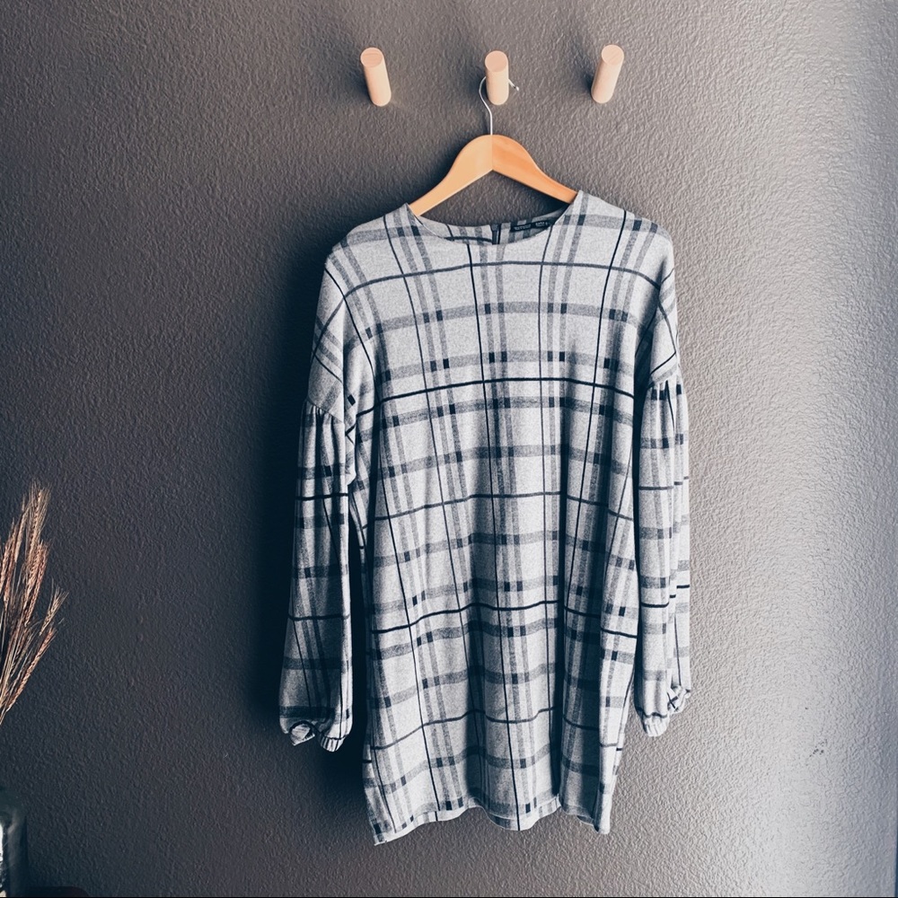 Zara - Fall long sleeve shift dress